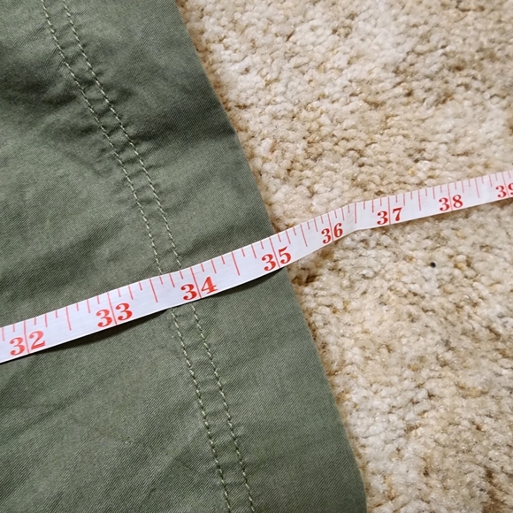 J.Crew cotton lyocell lightweight dress, sage green, khaki color - Picture 6 of 8